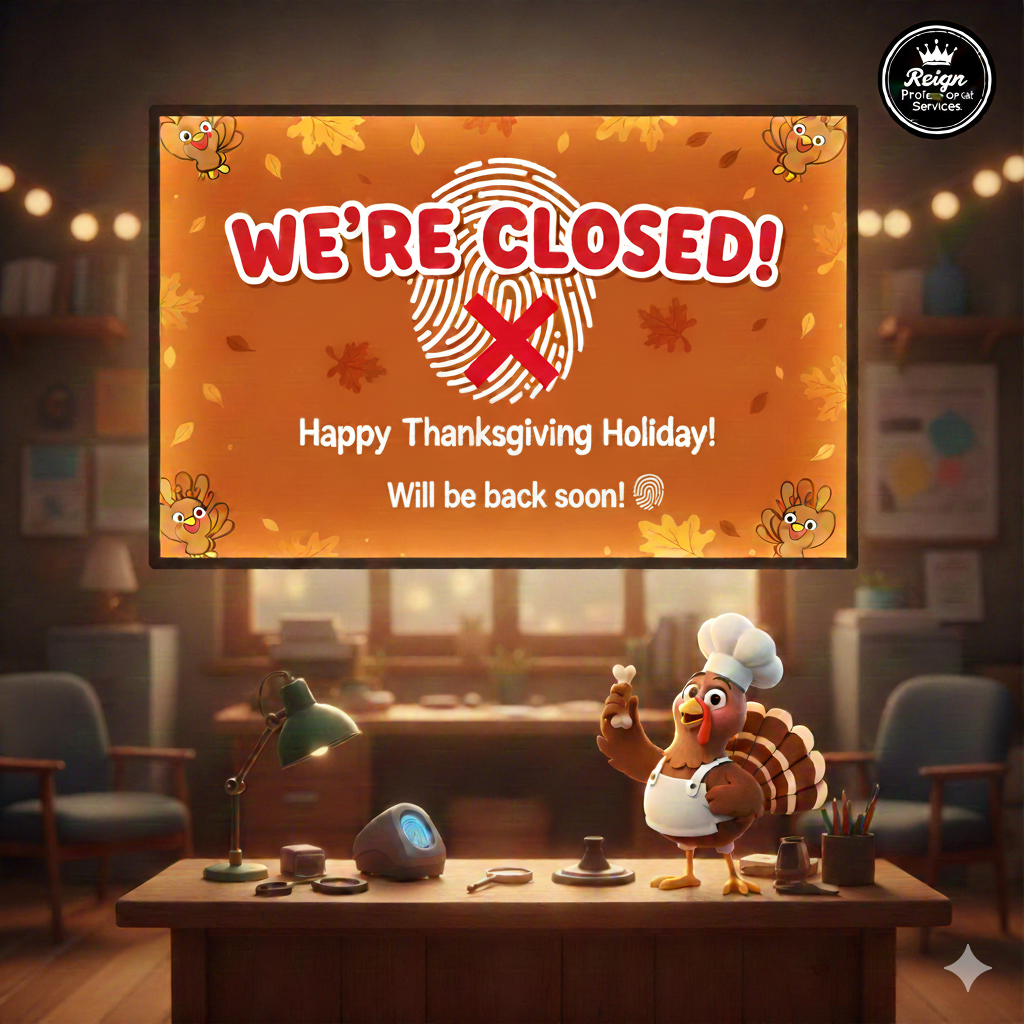 Holiday Hours: Fingerprinting Service Shutdown Dates