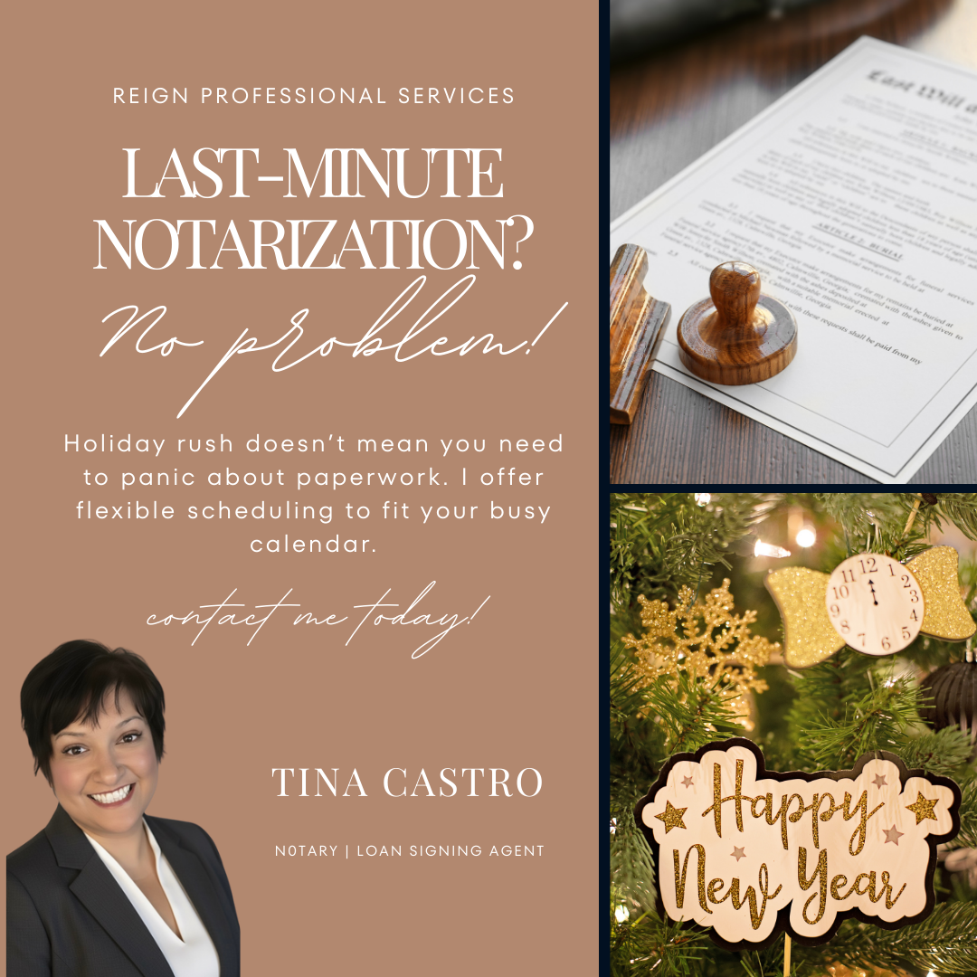 Last-Minute Notarization Before New Year