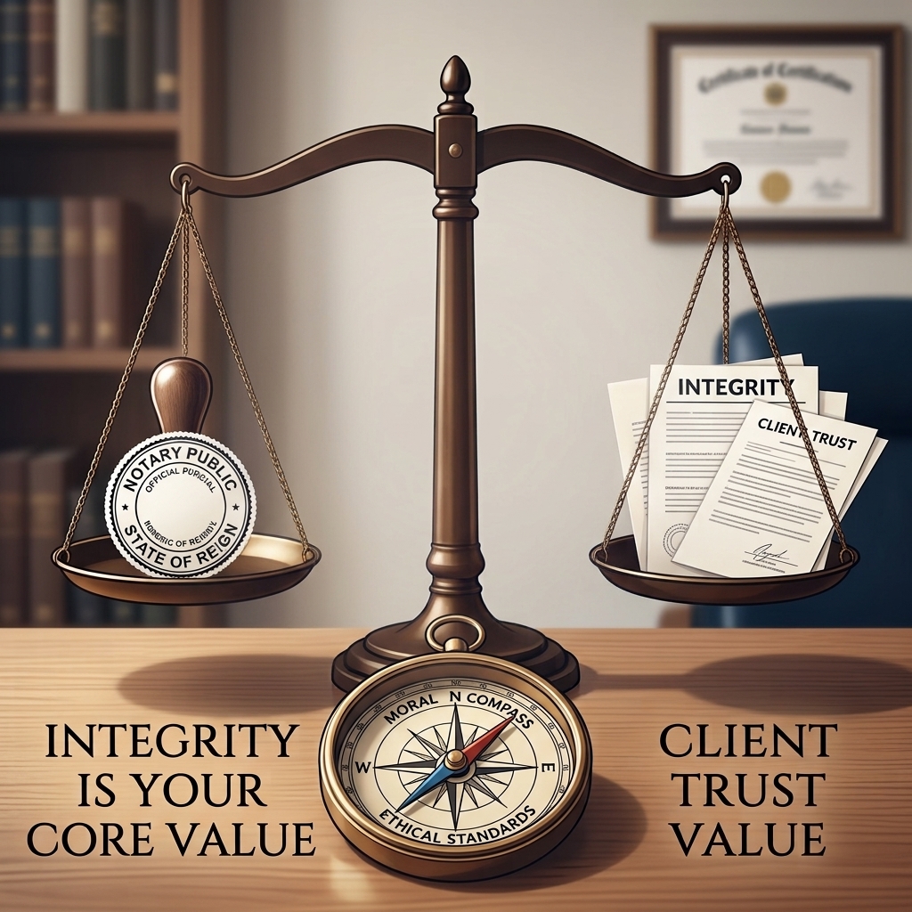 How Integrity Shapes Your Notary Career